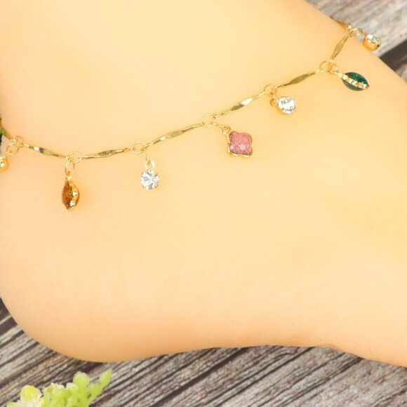 "Elegant Handmade Anklet – Delicate Jewelry for Women, MAR091817 - Picture 2 of 10